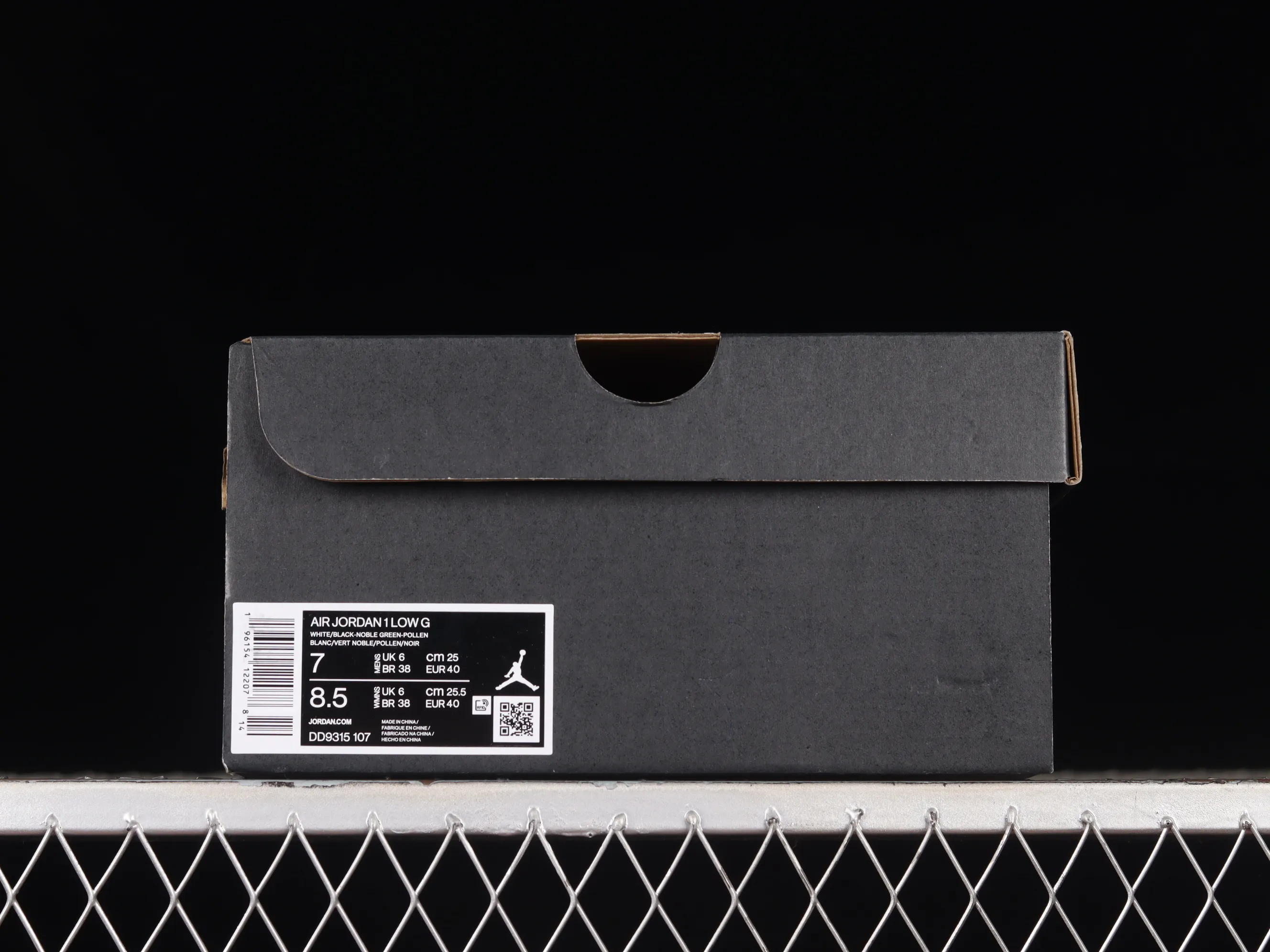 All categories Air Jordan Jordan series basketball shoes Air Jordan 1 Low G version pure original Air Jordan 1 Low Golf "Noble Green" AJ1 Joe 1 new golf version white green DD9315-107